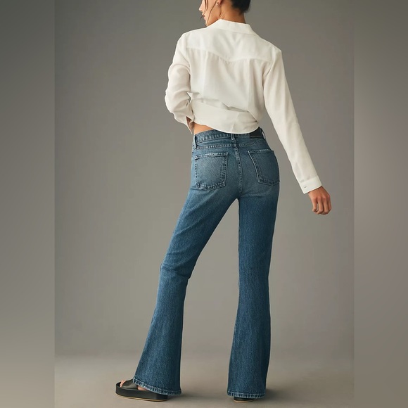 NWT Modern American Emmy High Rise Flare Jeans Size 27 - Picture 3 of 14